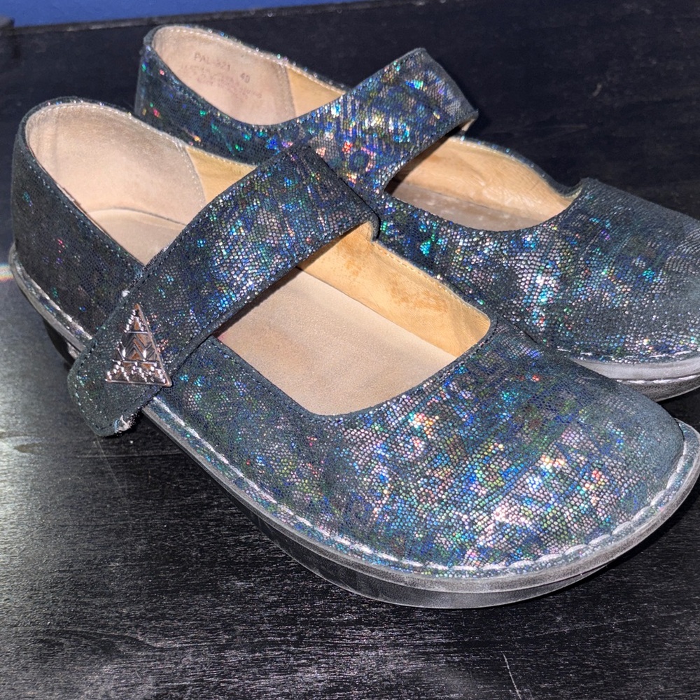 Alegria Paloma Mary Jane – Iridescent Pattern – Size 40 – EUC - Picture 2 of 8